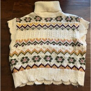 Zara sweater vest